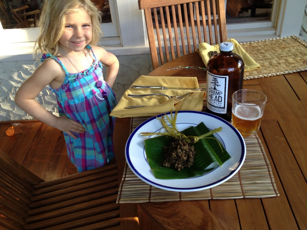 ground buffalo dinner